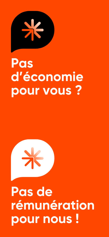 Un iphone sur l'écran duquel est indiqué que notre rémunération est au succès